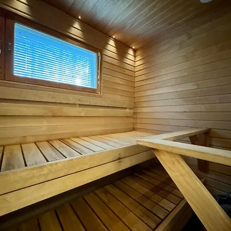 In Vuosseli With Sauna, Fireplace And Location Chalet