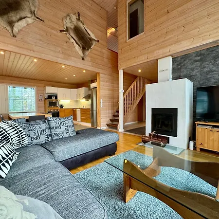Chalet In Vuosseli With Sauna, Fireplace And Location *