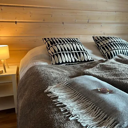In Vuosseli With Sauna, Fireplace And Location Chalet