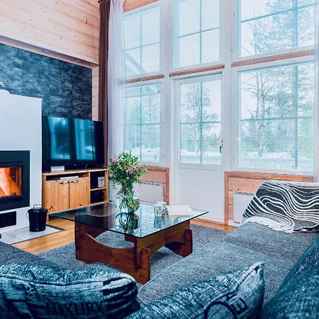 Chalet In Vuosseli With Sauna, Fireplace And Location *