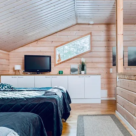Chalet In Vuosseli With Sauna, Fireplace And Location